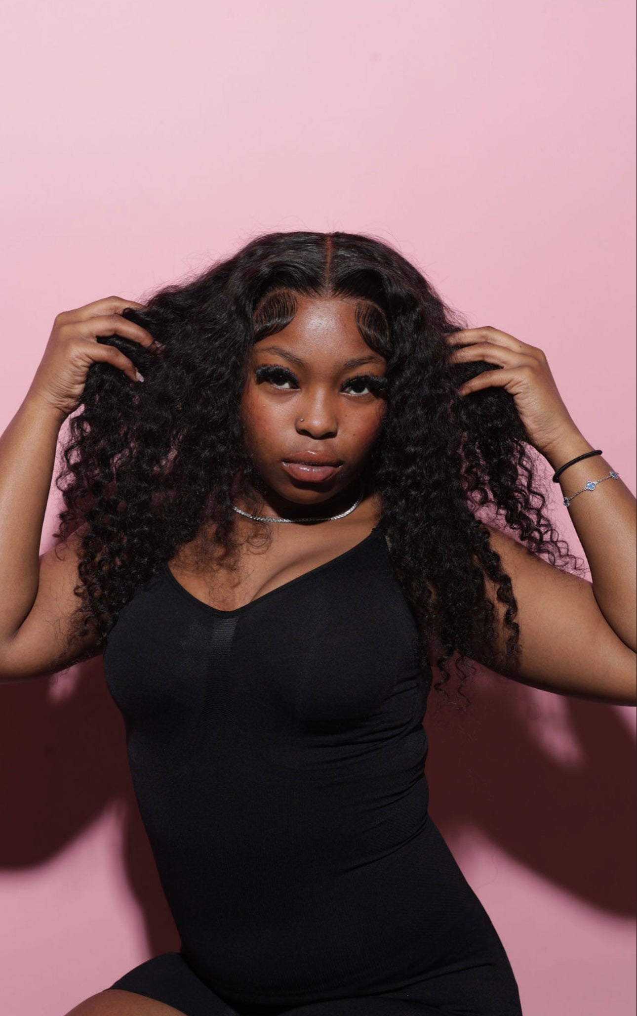 1B DeepWave HD 200* Density 13*6 Laced Wig
