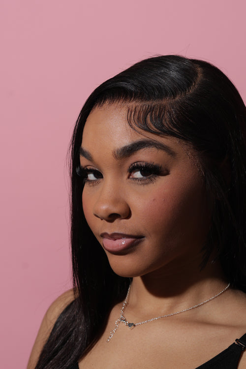 1B Straight HD 180 Density 13*6 Laced Wig