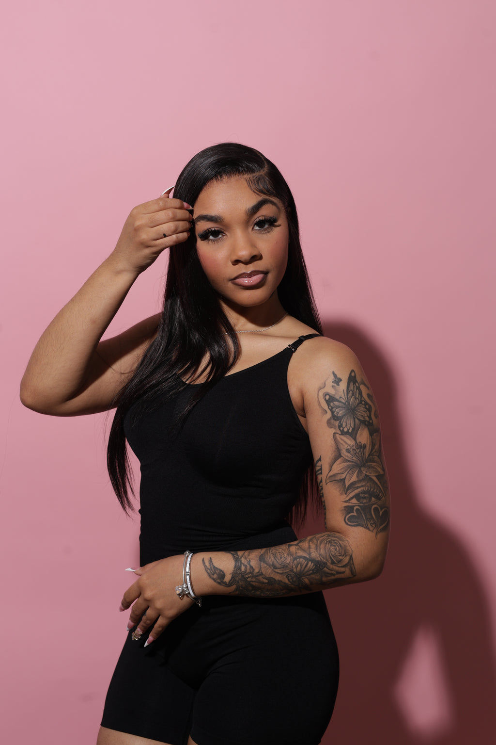 1B Straight HD 180 Density 13*6 Laced Wig