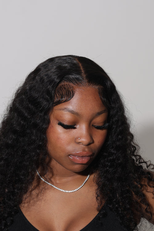 1B DeepWave HD 200* Density 13*6 Laced Wig